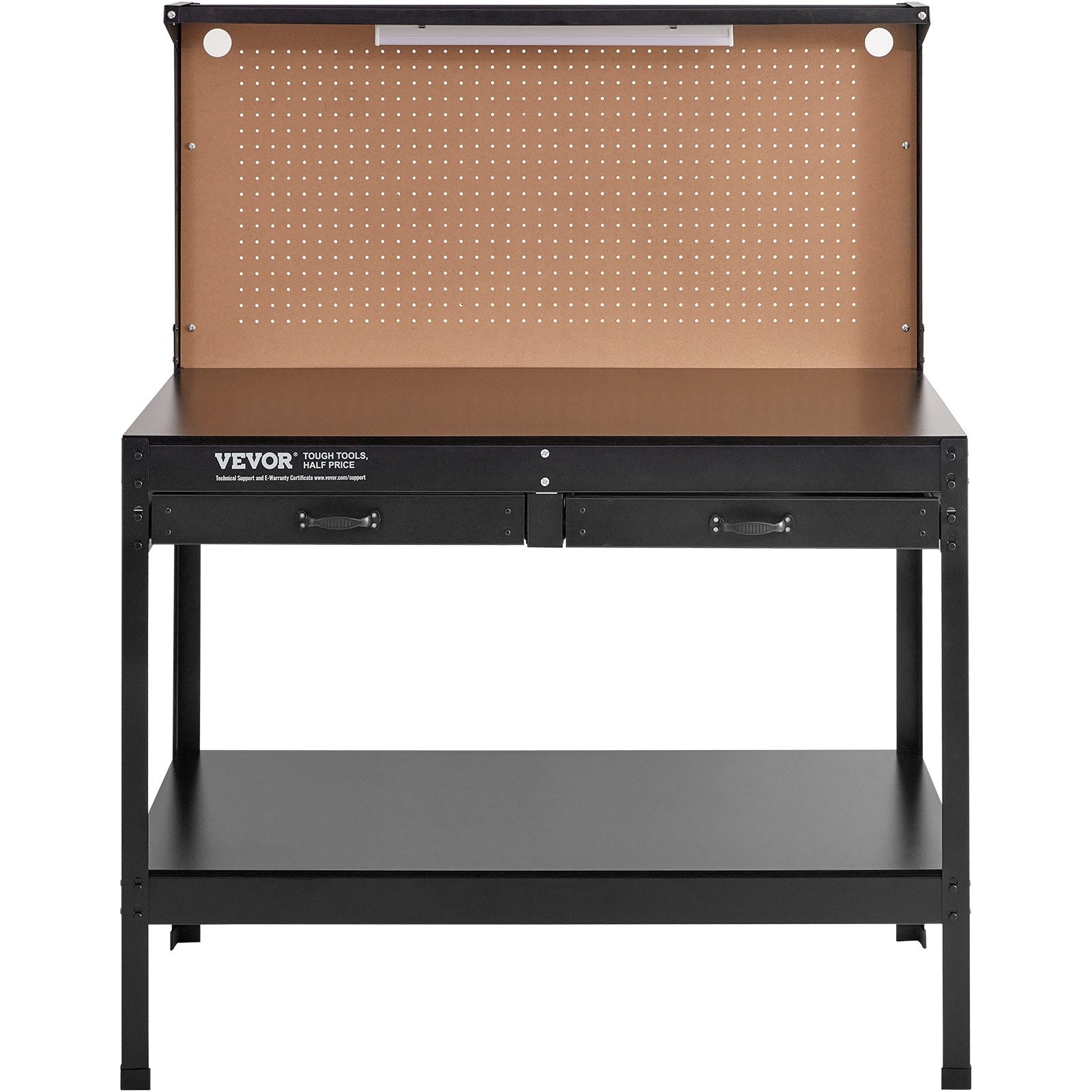 VEVOR Workbench A3 Steel Work Bench For Garage max. 1500W Heavy Duty Workbench 220lbs Weight Capacity 0.47