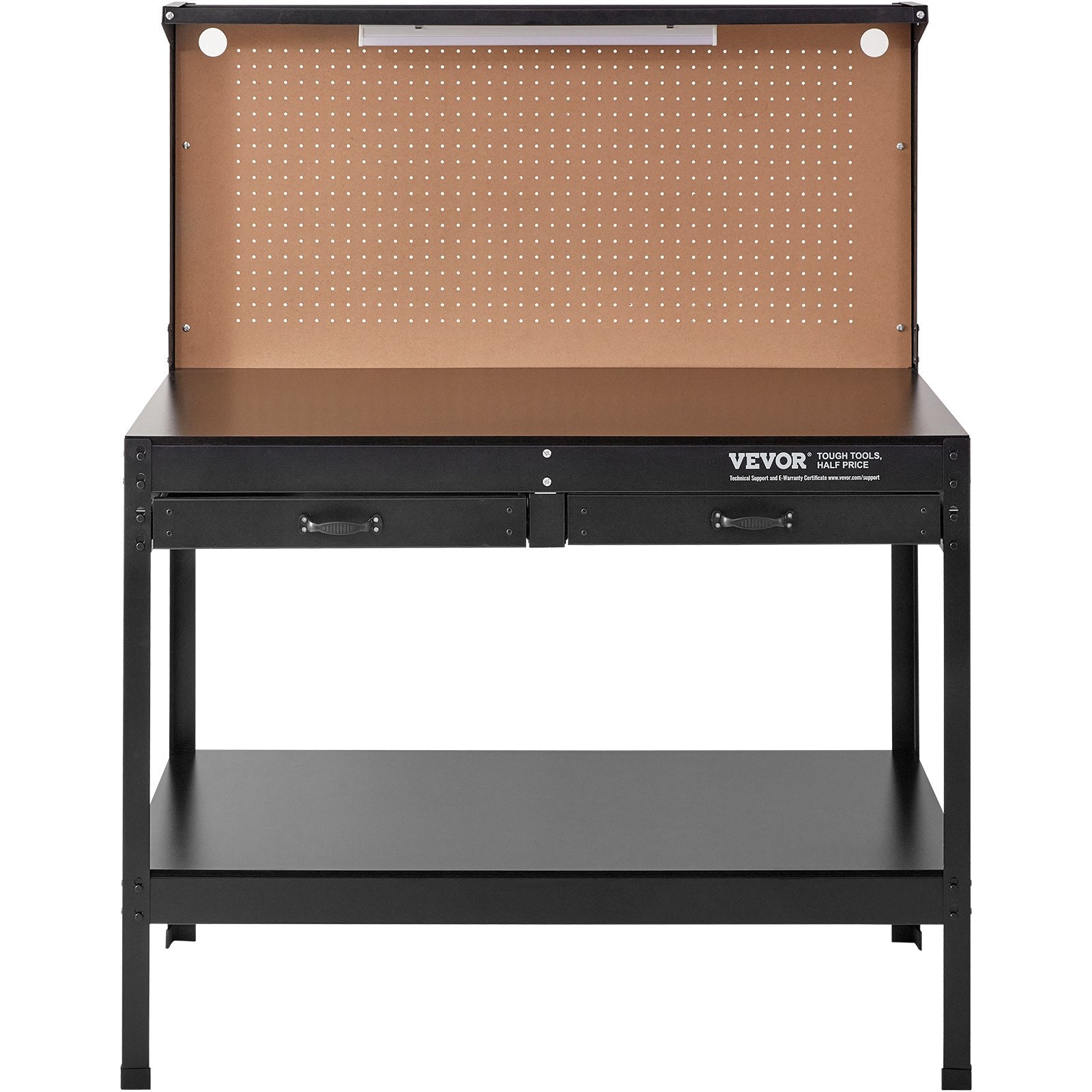 VEVOR Workbench A3 Steel Work Bench For Garage max. 1500W Heavy Duty Workbench 220lbs Weight Capacity 0.47