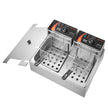 VEVOR Commercial Electric Deep Fryer Countertop Deep Fryer 3000W 18Qt / 17L
