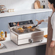 VEVOR Commercial Electric Deep Fryer Countertop Deep Fryer 3000W 30.6Qt / 29L