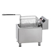 VEVOR Commercial Electric Deep Fryer Countertop Deep Fryer 1750W 12Qt / 11.5L