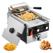VEVOR Commercial Electric Deep Fryer Countertop Deep Fryer 1750W 9Qt /8.5 L