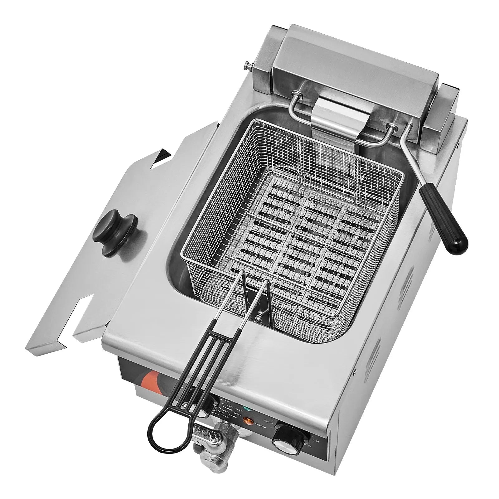 VEVOR Commercial Electric Deep Fryer Countertop Deep Fryer 1750W 9Qt /8.5 L
