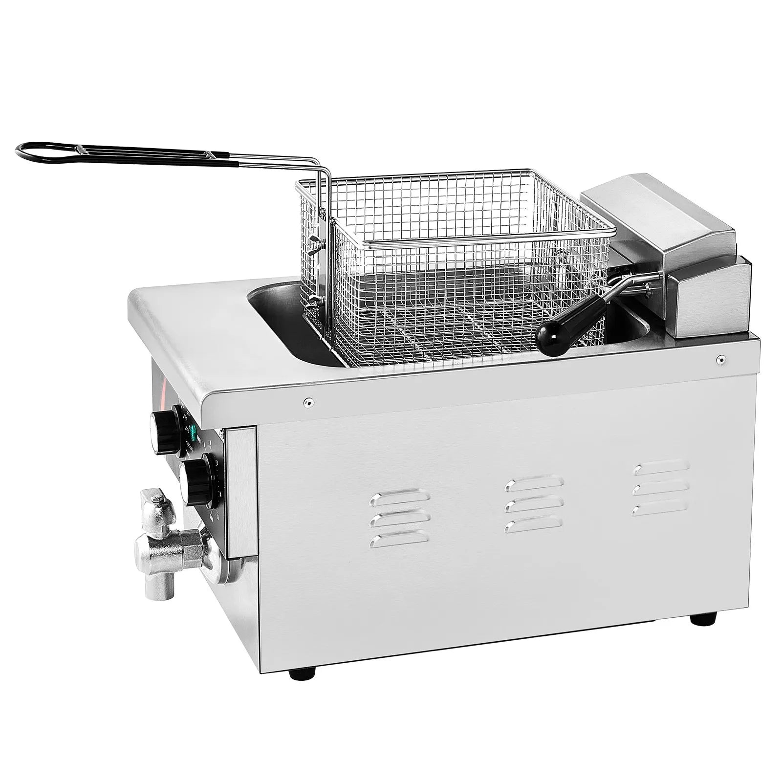 VEVOR Commercial Electric Deep Fryer Countertop Deep Fryer 1750W 9Qt /8.5 L