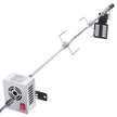 VEVOR Universal Grill Rotisserie Kit for Grills, Electric BBQ Grill with 110V 9W Motor, Stainless Steel Automatic Grilling Kit, Heavy Duty 32