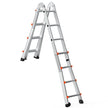 VEVOR Telescoping Ladder A Frame 13 FT Extension Multi-Function for Homework
