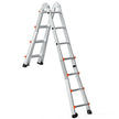 VEVOR Telescoping Ladder A Frame 15 FT Extension Multi-Function for Homework