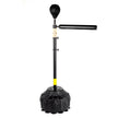 VEVOR Boxing Speed Trainer, Punching Bag Spinning Bar, Training Boxing Ball with Reflex Bar & Gloves, Solid Speed Punching Bag Free Standing, Adjustable Height, for Man, with A Ball