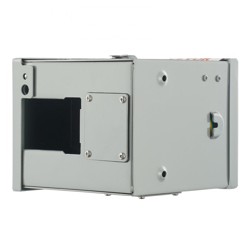 VEVOR 50 Amp RV Power Outlet Box, 125/250 Volt, Enclosed Lockable Outdoor RV Receptacle Box, NEMA 14-50R Weatherproof Electrical Panel, for RV Camper Trailer Motorhome Tested to UL Standards