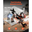 1500W Variable Speed Belt Grinder Sander with VFD, 72