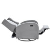 VEVOR Electronic Power Recliner and Swivel Glider, 250 lbs Weight Capacity Swivel Glider Recliner Chair with Adjustable Angle, Polyester Surface Recliner Rocker for Living Room, Bedroom, Light Gray