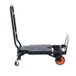 VEVOR Aluminum Hand Truck, 2 in 1, 300 lbs Load Capacity, Heavy Duty Industrial Convertible Folding Hand Truck and Dolly, Utility Cart Converts from Hand Truck to Platform Cart with Rubber Wheels