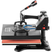 VEVOR Heat Press 15x15 Inch Heat Press Machine 5 in 1 Multifunctional Sublimation Dual LED Display Heat Press Machine for t Shirts Swing Away Design