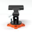 VEVOR Bench Vise, 4.5-inch Jaw Width 3.3-inch Jaw Opening , 240-Degree Swivel Locking Base Multipurpose Vise with Anvil, Heavy Duty Cast Iron Workbench Vise with Bolts & Nuts, for Drilling, Pipe Cutti