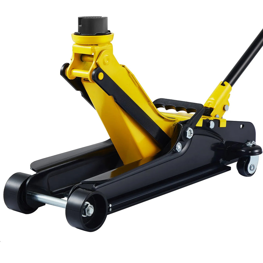 VEVOR Floor Jack, 2.5 Ton Low Profile Floor Jack, Heavy-duty Steel Racing Floor Jack With Single Piston Lift Pump, Floor Jack Lifting Range 3.35