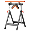 VEVOR 4-in-1 Woodworking Roller Stand Max Load 440 lb Adjustable Height 33-50 in
