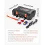 Portable Electric Winch 4500 lbs, 12V DC Recovery Winch with Synthetic Rope, Wireless & Wired Remote Controls, Recovery Kit for ATV, UTV, Off-Road & Outdoor Pulling