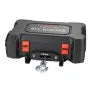 Portable Electric Winch 4500 lbs, 12V DC Recovery Winch with Synthetic Rope, Wireless & Wired Remote Controls, Recovery Kit for ATV, UTV, Off-Road & Outdoor Pulling