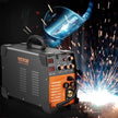 VEVOR MIG Welder, 3 in 1 Welder Welding Machine, 270 Amp MIG Lift TIG Arc Welder 110V 220V Lift ARC Welder Digital Display Combo Welding Machine MMA Stick IGBT DC Inverter Welder
