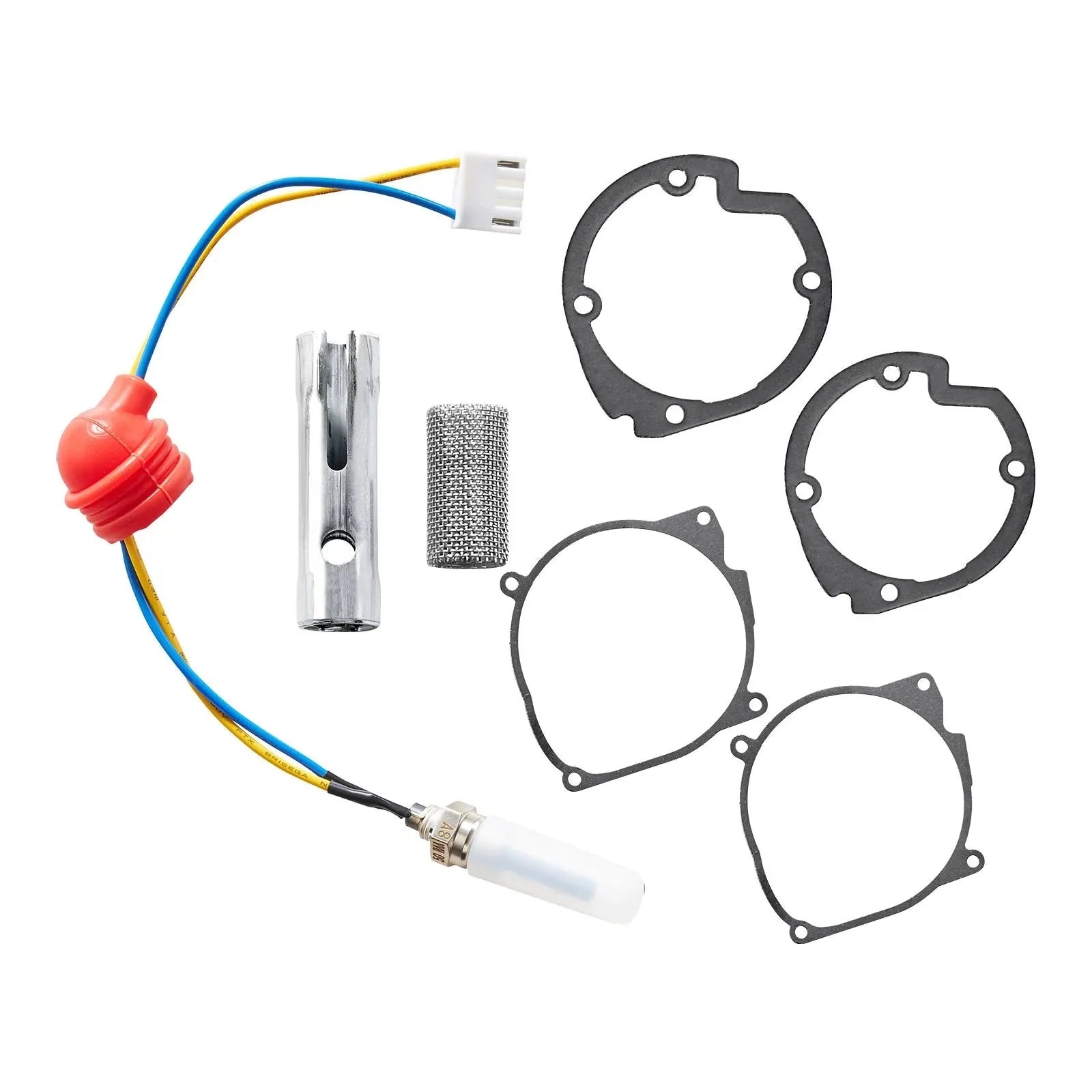 VEVOR 8V Glow Plug Repair Kit, Glow Plug Heater Repair Parking Heater Maintenance Kit with Atomization Mesh, Compatible with 2KW 5KW 8KW Diesel Air Heaters Models, Diesel Heaters Parts for Car Truck