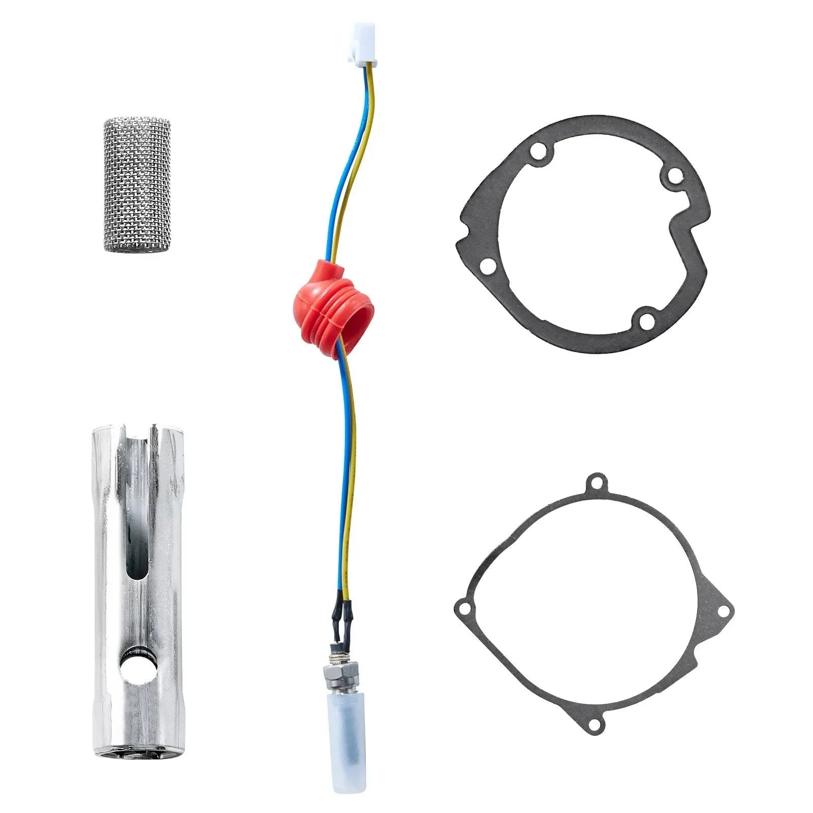 VEVOR 8V Glow Plug Repair Kit for Diesel Air Heaters, Parking Heater Glow Ignition Plug Kit with Atomization Mesh, Compatible with 2KW, 5KW, 8KW Diesel Heaters for Car, Truck, and Boat