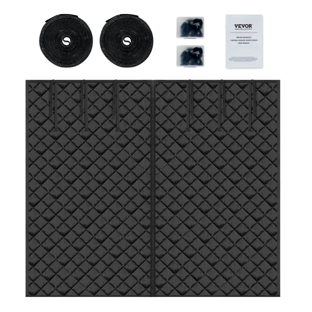 VEVOR Garage Door Screen for Winter 8.3 x 7.15 ft Garage Door Insulation Kit