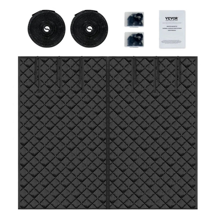 VEVOR Garage Door Screen for Winter 8.3 x 7.15 ft Garage Door Insulation Kit