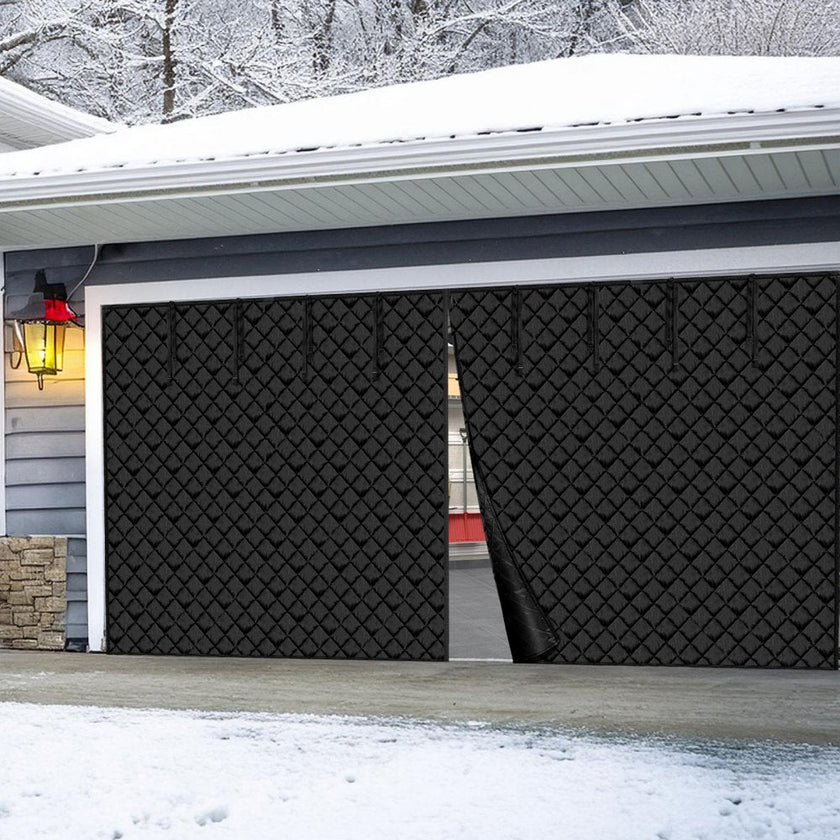 VEVOR Garage Door Screen for Winter 16.3 x 7.15 ft Garage Door Insulation Kit