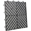 VEVOR Tiles Interlocking 55 PCS Black, Drainage Tiles 12x12x0.5 Inches, Deck Tiles Outdoor Floor Tiles, Outdoor Interlocking Tiles, Deck Flooring for Pool Shower Bathroom Deck Patio Garage