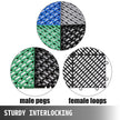 VEVOR Tiles Interlocking 55 PCS Black, Drainage Tiles 12x12x0.5 Inches, Deck Tiles Outdoor Floor Tiles, Outdoor Interlocking Tiles, Deck Flooring for Pool Shower Bathroom Deck Patio Garage