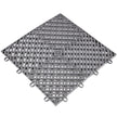 VEVOR Rubber Tiles Interlocking 55 PCS Gary, Drainage Tiles 12x12x0.5 Inches, Deck Tiles Outdoor Floor Tiles, Outdoor Interlocking Tiles, Deck Flooring for Pool Shower Bathroom Deck Patio Garage