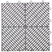 VEVOR Rubber Tiles Interlocking 55 PCS Gary, Drainage Tiles 12x12x0.5 Inches, Deck Tiles Outdoor Floor Tiles, Outdoor Interlocking Tiles, Deck Flooring for Pool Shower Bathroom Deck Patio Garage