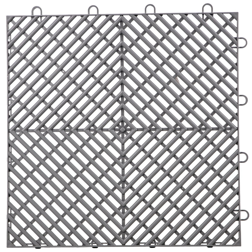 VEVOR Rubber Tiles Interlocking 55 PCS Gary, Drainage Tiles 12x12x0.5 Inches, Deck Tiles Outdoor Floor Tiles, Outdoor Interlocking Tiles, Deck Flooring for Pool Shower Bathroom Deck Patio Garage