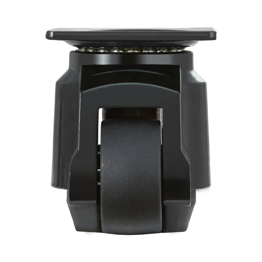 VEVOR Leveling Casters, Set of 4, 2200 lbs Total Load Capacity, 2.5 inches, Heavy Duty with Upgraded Handle Design, 360 Degree Swivel Caster Wheels, Adjustable Casters with Feet for Workbench, Machine