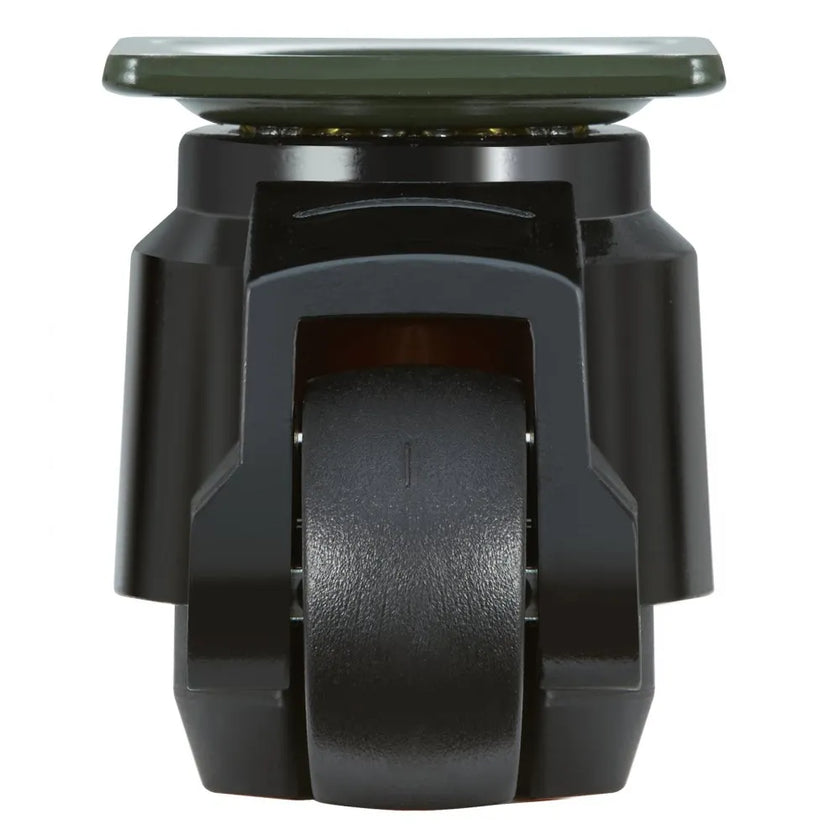 VEVOR Leveling Casters, Set of 4, 1100 lbs Total Load Capacity, 2 inches, Heavy Duty with Upgraded Handle Design, 360 Degree Swivel Caster Wheels, Adjustable Casters with Feet for Workbench, Machine