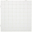 VEVOR Drainage Tiles Interlocking 25 Pack White, Outdoor Modular Interlocking Deck Tile 11.8x11.8x0.5 Inches, Dry Deck Tiles for Pool Shower Sauna Bathroom Deck Patio Garage