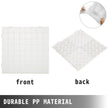 VEVOR Drainage Tiles Interlocking 25 Pack White, Outdoor Modular Interlocking Deck Tile 11.8x11.8x0.5 Inches, Dry Deck Tiles for Pool Shower Sauna Bathroom Deck Patio Garage