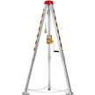 VEVOR Confined Space Tripod Kit, 1200 lbs Winch, Confined Space Tripod 7' Legs and 98' Cable, Confined Space Rescue Tripod 32.8' Fall Protection, Harness, Storage Bag for Traditional Confined Spaces