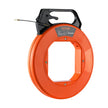 VEVOR Fish Tape, 125-foot, 3/16-inch, PET Wire Puller with Optimized Housing and Handle, Easy-to-Use Cable Puller Tool, Flexible Wire Fishing Tools for Walls and Electrical Conduit, Non-Conductive