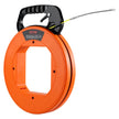 VEVOR Fish Tape Wire Cable Line Puller 100ft 1/16in Fiberglass High Plastic Case