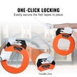 VEVOR Fish Tape, 240-foot, 1/8-inch, Steel Wire Puller with Optimized Housing and Handle, Easy-to-Use Cable Puller Tool, Flexible Wire Fishing Tools for Walls and Electrical Conduit, Non-Conductive