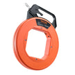 VEVOR Fish Tape, 240-foot, 1/8-inch, Steel Wire Puller with Optimized Housing and Handle, Easy-to-Use Cable Puller Tool, Flexible Wire Fishing Tools for Walls and Electrical Conduit, Non-Conductive