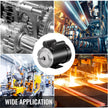 VEVOR 115V 230 V Electric Motor 56C Frame 1.5 hp Electric Motor 1725 RPM Single Phase Electric Motor 5/8 Inch Keyed Shaft for the Matching of Water Pumps
