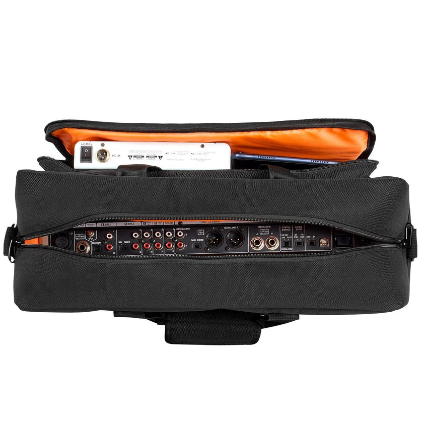 VEVOR Padded DJ Mixer Gig Bag, 1200D Oxford Fabric, DJ Gear Carry Bag with a Storage Pocket 4.92 ft Removable Shoulder Strap 0.39 in Padding, 19.29 x 8.66 x 15.34 in Storage Case for DJ Controller