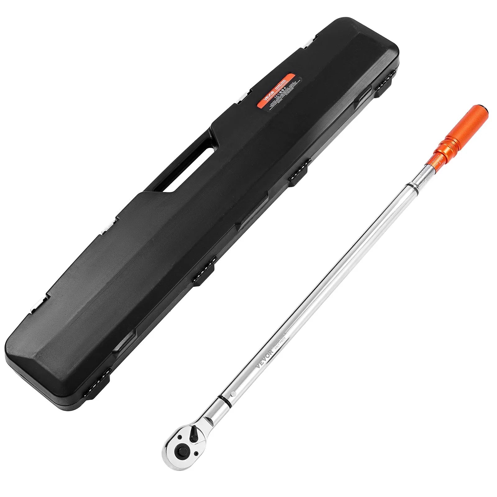 VEVOR Click Torque Wrench 3/4Inch Drive 100-600 lbf-ft/136-814N.m Dual-direction