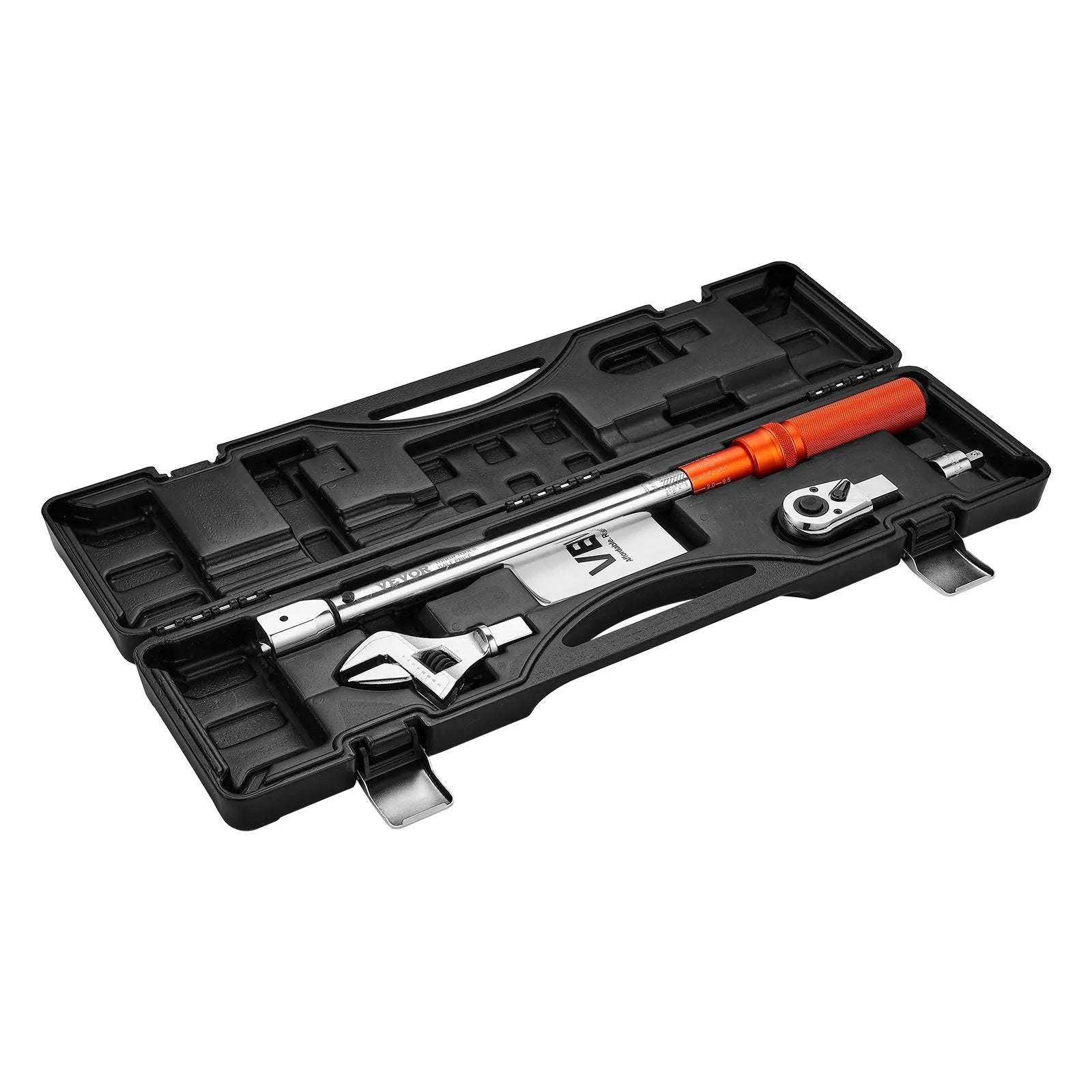 VEVOR Adjustable Click Torque Wrench 1/2Inch Drive 20-160 lbf-ft/27.1-216.8 N.m