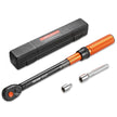 Product Title: VEVOR 1/2-Inch Drive Click Torque Wrench, 14.8-162.4 lb-ft (20-220 N·m), ±3% Precision with Extension Bar, Adapter & Storage Case for Automotive Repair