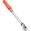 VEVOR Torque Wrench, 1/2-inch Drive Click Torque Wrench 10-150ft.lb/14-204n.m, Dual-Direction Adjustable Torque Wrench Set, Mechanical Dual Range Scales Torque Wrench Kit with Adapters Extension Rod