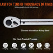 VEVOR Torque Wrench, 1/2-inch Drive Click Torque Wrench 20-250ft.lb/34-340n.m, Dual-Direction Adjustable Torque Wrench Set, Mechanical Dual Range Scales Torque Wrench Kit with Adapters Extension Rod