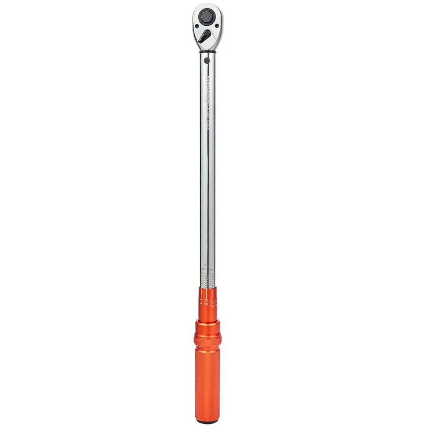 VEVOR Torque Wrench, 1/2-inch Drive Click Torque Wrench 20-250ft.lb/34-340n.m, Dual-Direction Adjustable Torque Wrench Set, Mechanical Dual Range Scales Torque Wrench Kit with Adapters Extension Rod